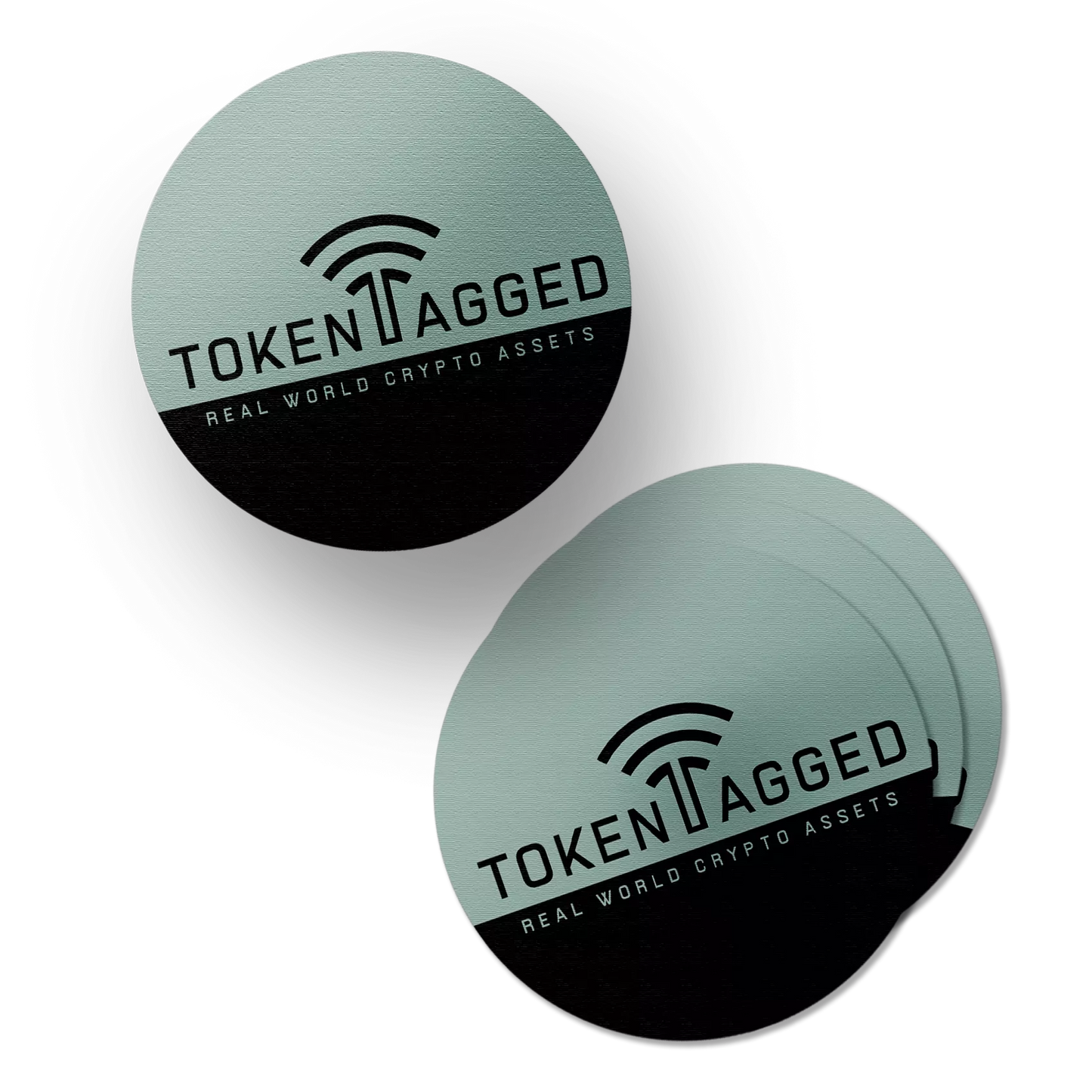 5-pack of NFT Tokentags Round