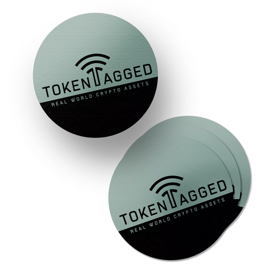 4-pack of NFT Tokentags Round